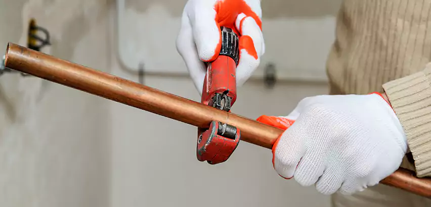 Temporary Copper Pipe Repair McKinney, TX