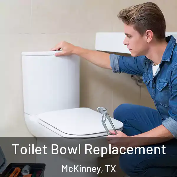  Toilet Bowl Replacement McKinney, TX